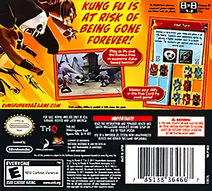 Image n° 2 - boxback : Kung Fu Panda 2 (DSi Enhanced)